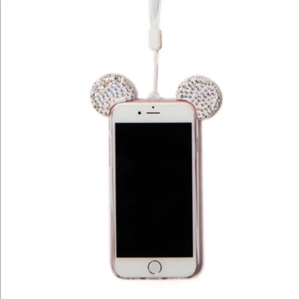 iPhone 7 Transparent Swarovski crystal Case